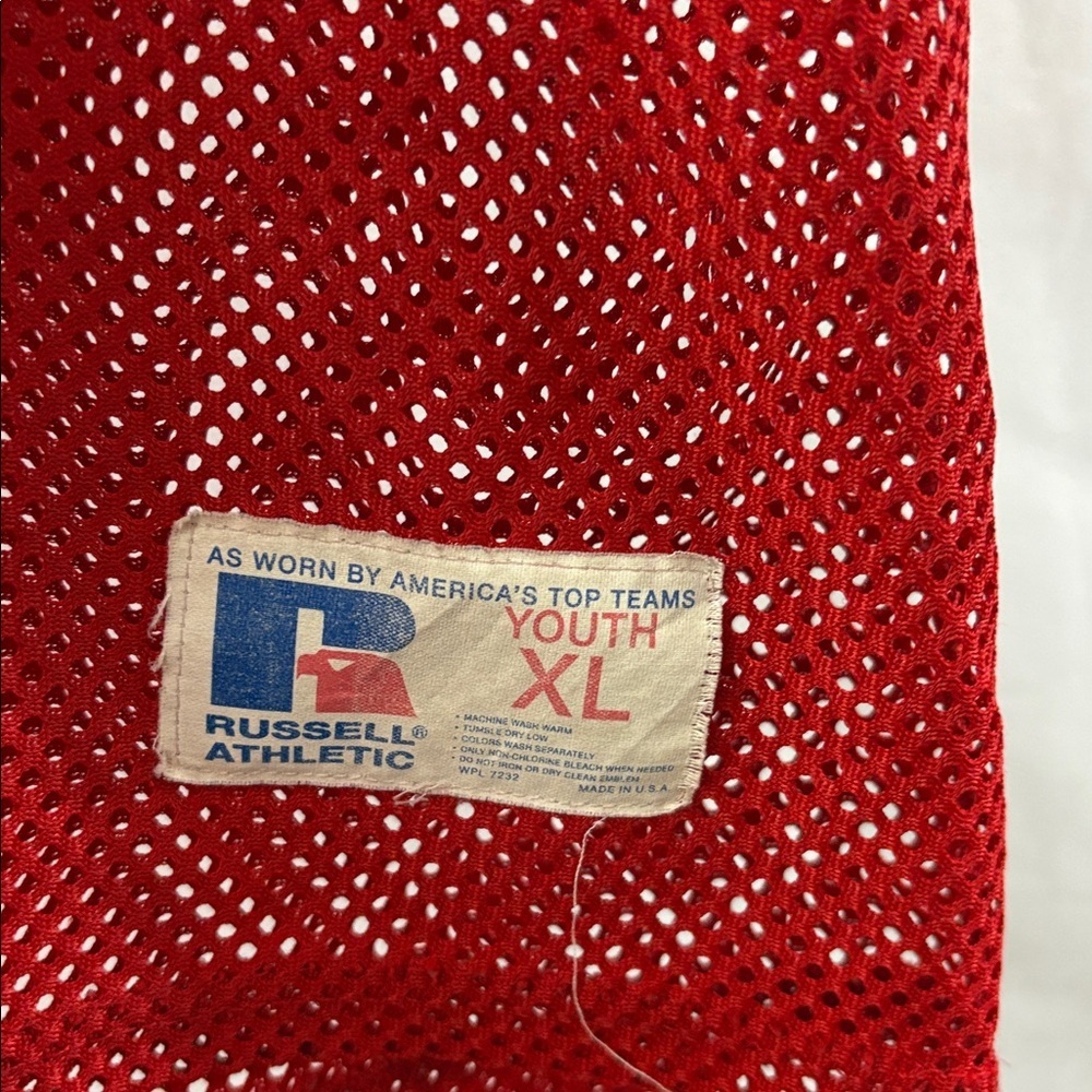 Vintage Oklahoma Sooners Youth Football Jersey Size XL Russell Athletic Mesh - Picture 5 of 10